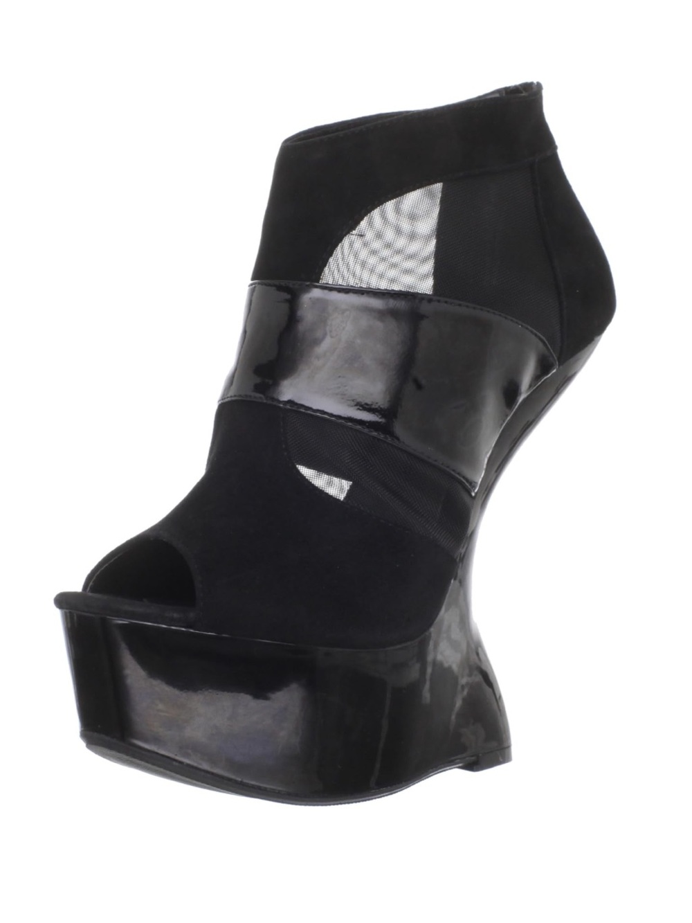 Chinese Laundry Cover Up Heel-Less Open Toe Bootie Size 6.5 MSRP $125 Brand new